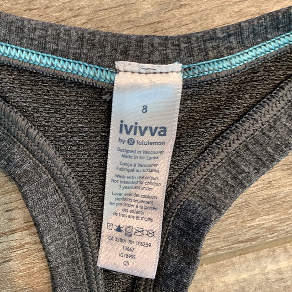 Ivivva fly tech girls size 8 tanktop. EUC - Picture 2 of 5